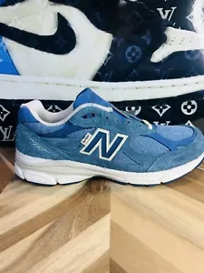 New Balance 990v3 X Levi's Made In USA Denim Blue M990LI3 Men’s 12 Supreme - Picture 1 of 8