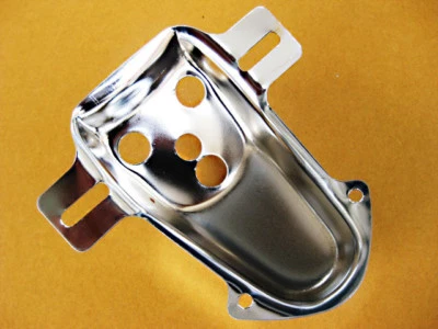 Fit SUZUKI A80 A100 A100SR TS125 TS100 TAILLIGHT HOLDING BRACKET CHROME [ES186] - Image 1 of 4