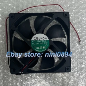 SUNON KD1224PTS1H 12025 DC24V 2.6W 12CM 2-Pin Silent Cooling Fan - Picture 1 of 2