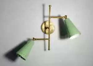 Wall Sconce Home Indoor Lights Handmade Brass Mid-Century Modern Light Fixture - Picture 1 of 5