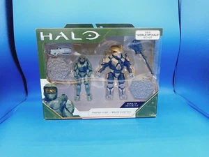 Halo Infinite Master Chief & Brute Chieftain 4 Inch Figuren World Of Halo Scale" - Bild 1 von 4