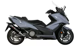 TERMINALE DI SCARICO MIVV ACCIAIO INOX BLACK + CATALIZZATORE KYMCO AK 550 17-20 - Imagen 1 de 5