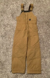 WALLS Tough Wear Kidz Grow System braun isoliert Latzhose Jugend L 12/14 neu - Bild 1 von 9