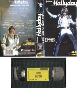 JOHNNY HALLYDAY K7 VIDEO PROSERPINE 621 VHS SECAM PAVILLON DE PARIS 1979 - Picture 1 of 1
