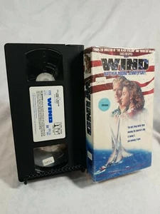 WIND VHS 1992 Matthew Modine JENNIFER GREY Sailing Adventure VERY GOOD - Picture 1 of 2