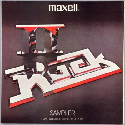 THE MAXELL ROCK II SAMPLER 1980 LP Gatefold Album POCO, STYX, HALL & OATS VG+/EX - Image 1 of 4