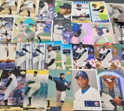 ORLANDO HERNANDEZ YOU PICK  .99 UNLIMITED SHIPPING HIGH GRADE CARDS N.Y. YANKEES - Image 1 of 2