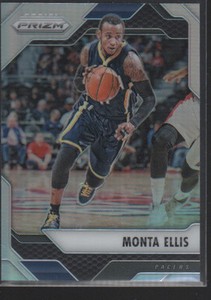 MONTA ELLIS 2016-17 PANINI PRIZM SILVER PRIZMS CARD #183