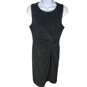 Tahari Arthur S Levine Sleeveless Black Sparkle Sheath Dress Women’s Size 6 - Picture 1 of 5