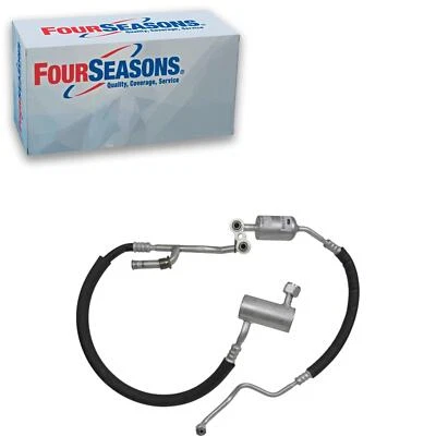 Conjunto de manguera de succión/descarga de refrigerante de CA de 4 estaciones para GMC Safari 1996-2005 Foto 1 de 3