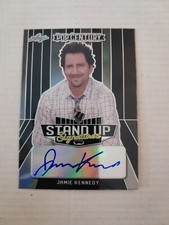 Jamie Kennedy /10 Black Prism Stand Up Sig Autograph Card 2021 Leaf Pop Century