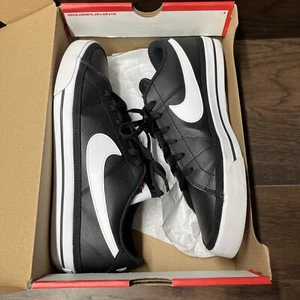 Nike Court Legacy NN Estilo de Vida Tenis Negro Blanco DH3162-001 Hombres Talla 12 - Imagen 1 de 16
