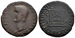 SC. Hispania. Tiberio. As. 14 -36 a.C. Elche (Alicante) . Cobre 13,6 g. - Imagen 1 de 1