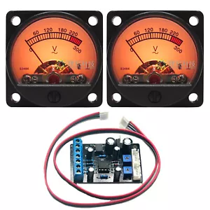 2pc DB Level AC Voltmeter VU Meter w/Backlight &1pcTA7318P VU Meter Driver Board - Picture 1 of 7