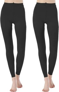 MANZI Women Footless Tights for Dance Ballet Black Tan 70 Denier - Picture 1 of 8