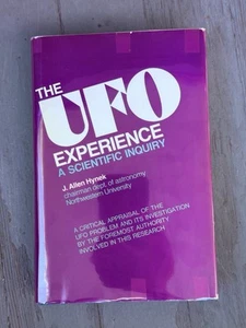The UFO Experience J. ALLEN HYNEK 1972 Book UFOLOGY UAP Project Blue Book NASA - Picture 1 of 15