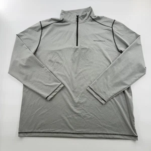 Vineyard Vines Performance Quarter Zip Pullover Gray 2XL Mens Long Sleeve - Picture 1 of 7