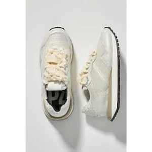 P448 WOMEN'S CANCUN LACE UP LOW TOP SNEAKERS WHITE Size EU 40/9.5 - Picture 1 of 9
