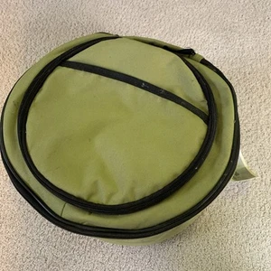 Mini Charcoal Grill With Portable Cooler Carrying Case Crate & Barrel NEW NWT - Picture 1 of 6