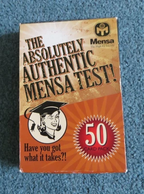 WOW Stuff - The Absolutely Authentic Mensa Test - Image 1 of 4