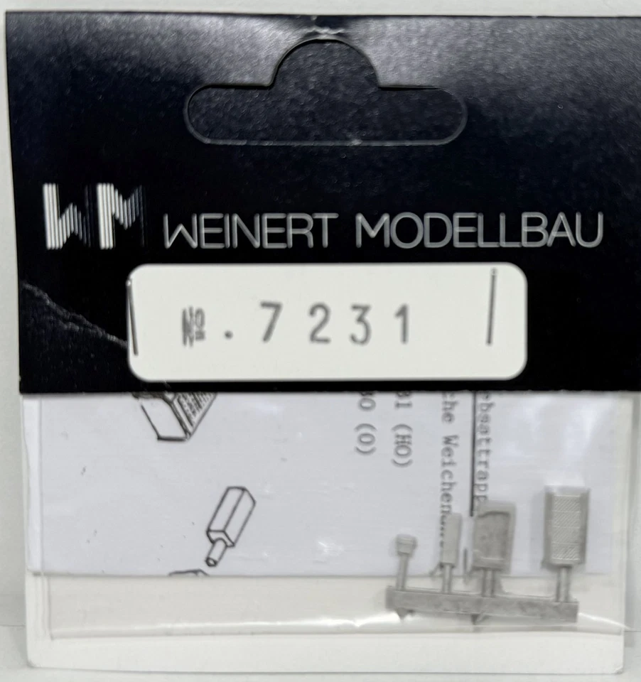 Weinert H0 7231 Weichenantriebattrappe NEU & OVP - Bild 1 von 1