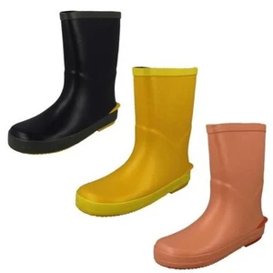 Kinder Clarks Freizeit Hineinschlüpfen Gummistiefel Tarri Run - Picture 1 of 28