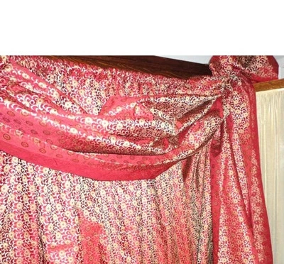 PERSONALIZADO WATERFORD CHARLEMONT RUBÍ ORO ROJO FLORAL (1) BUFANDA CENEFA 200x48 Foto 1 de 4