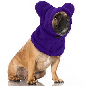 Winter Dog Hats Quiet Ears for Dogs Ear Muffs Pet Neck Warmer Scarf Hoodie No... - Picture 1 of 6