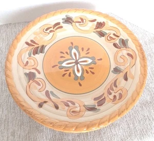 ARTIMINO Toskanische Landschaft Sienna Gelb 10" Essteller Set (4) Versand aus USA - Bild 1 von 3