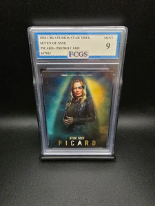 Seven of Nine 2020 CBS Studios Star Trek Picard Promo - Graded 9 [FCGS] MINT - Picture 1 of 2