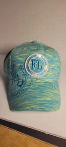Robin Ruth Florida Multi Color Quilted Adjustable NWT Hat Embroidered Cap - Picture 1 of 6
