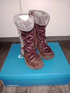 Winterstiefel Mädchen Gr. 36 Deltex technology dunkelrot - Bild 1 von 5
