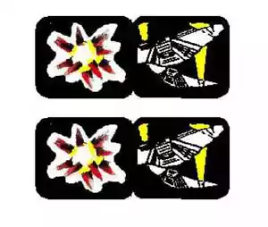 Williams Stellar Wars Pinball Machine Spinner Decal Set - Picture 1 of 1