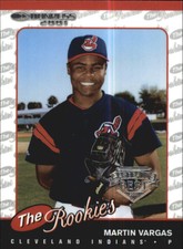 2001 Donruss Baseball's Best Silver Rookies Indians Card #R32 Martin Vargas /499