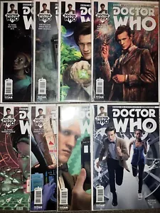 DOCTOR WHO New Adventures ELEVENTH Doctor comics SET 1-8 Minty 2014 DEADSTOCK - Picture 1 of 16