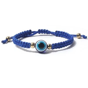 Evil Eye Schutz Glücksfaden Schnur Seil Armreif Amulett für Herren Damen - Bild 1 von 3