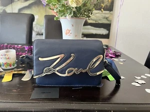 Karl Lagerfeld Signature Tasche Größe M - Bild 1 von 9