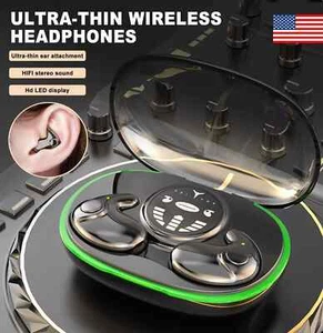 MINI Earbuds Sleep Bluetooth 5.3 Headset Invisible Wireless Earbuds TWS Earphone - Picture 1 of 12