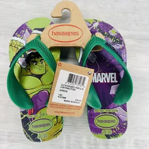 Hulk Boy Flip Flops - Picture 1 of 6