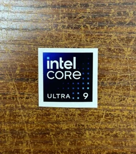 1x Intel Core 9 Ultra / Laptop Custom Sticker Label (NEW) - Picture 1 of 1