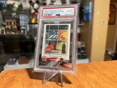 PSA 10 Coca-Cola #23 Sprint Phone Card Score Board 1996 Acetate Cel 1952 Seasons - Image 1 of 3