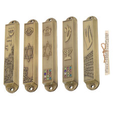  5 Pcs Religious Mezuzah Craft Door Scroll Holy Pillar Home Decor Front