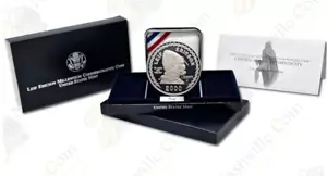 2000 US Mint Leif Ericson Proof .90 Silver Coin w/Box & COA - Picture 1 of 5