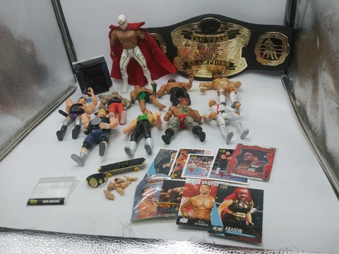 MIXED Parts LOT OF 10 JAKKS MATTEL WWE WCW WWF WRESTLING ACTION FIGURE #25 #rr1 Cover