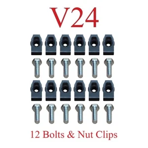 Cenefa de parachoques inferior para camioneta Dodge Ram 94 01 herrajes 24 piezas - Imagen 1 de 1