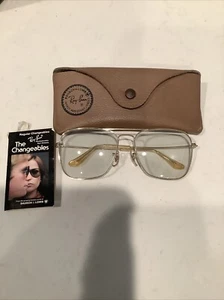 Vintage Ray Ban B&L Changeable’s Photochromatic Grey Tint Pilotenbrille - Bild 1 von 22