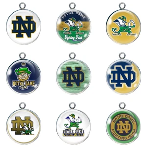 Notre Dame Glass Cabochon Charms - Picture 1 of 20