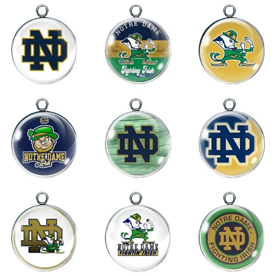 Notre Dame Glass Cabochon Charms - Image 1 of 4