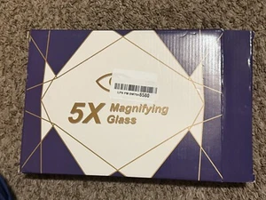 5X Magnifying Glass Clarity Handheld Seniors Reading Magnifier - Picture 1 of 2