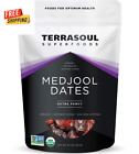 Organic Medjool Dates - 2 lbs | Soft Chewy Texture, Sweet Caramel Flavor, Farm F